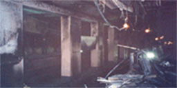 2003년 대구지하철 화재 현장 사진